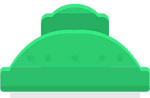 Green tank body