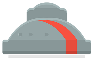 Grey tank body