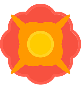 Orange explosion