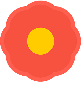 Orange explosion