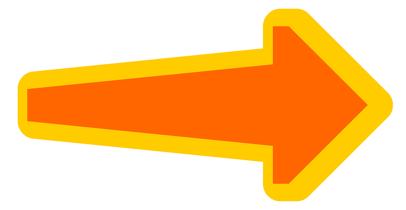Orange arrow right