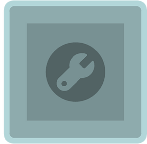 Grey repair tile