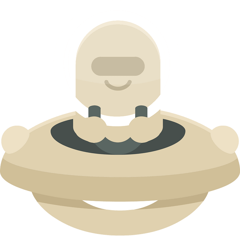 Gray alien ufo