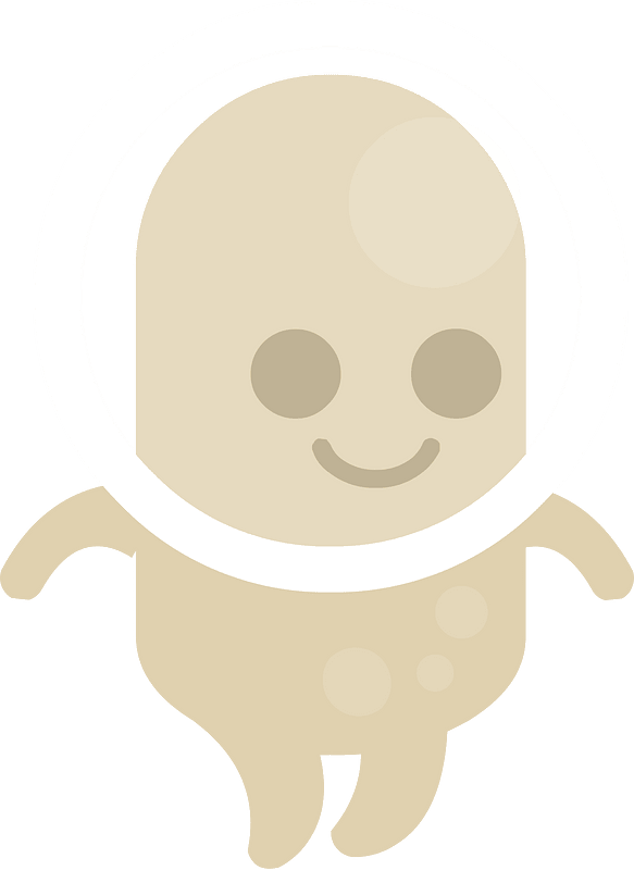 Beige alien