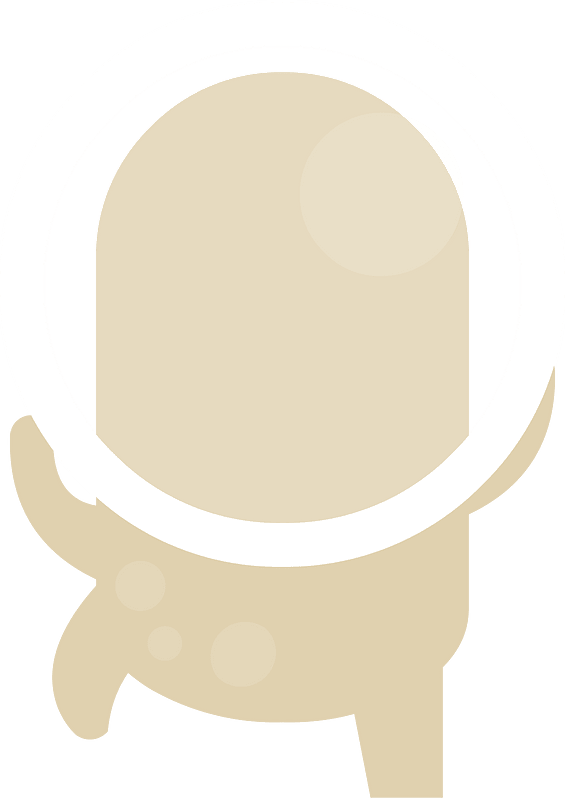 Beige alien