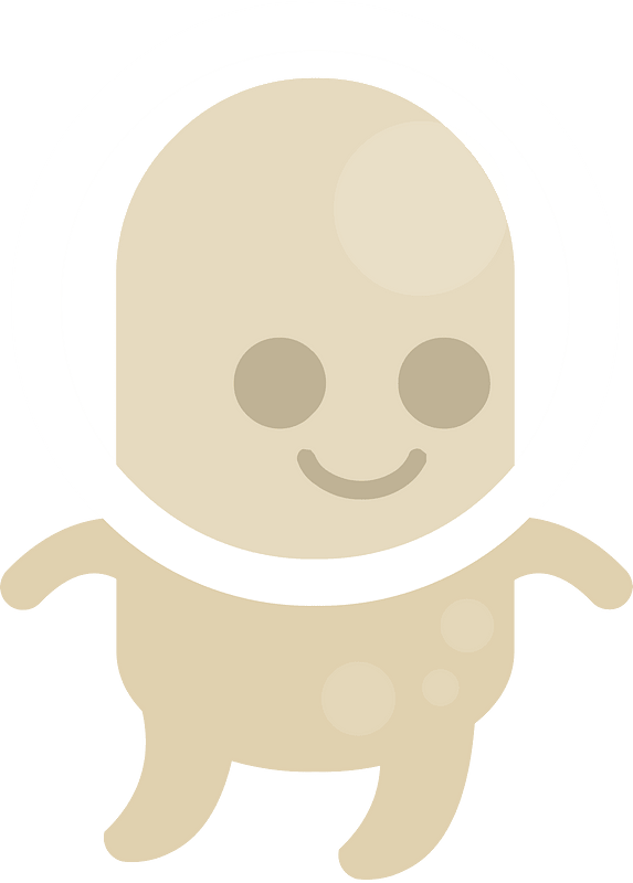 Beige alien