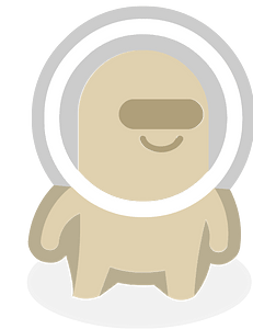 Beige alien