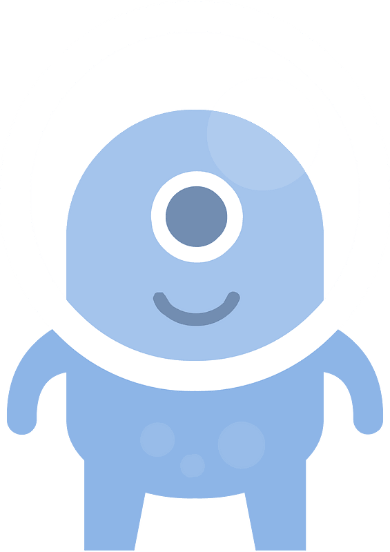 Blue alien