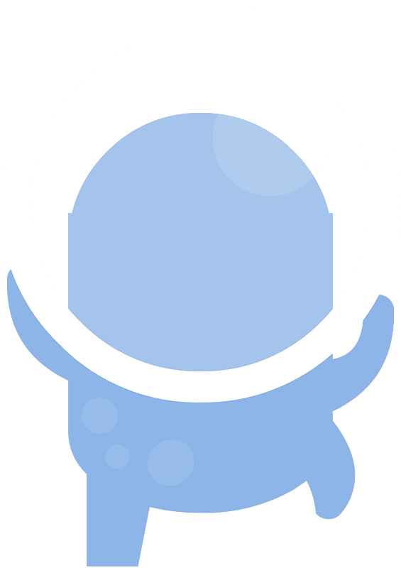 Blue alien