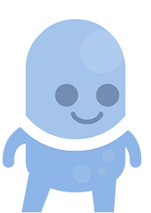 Blue alien