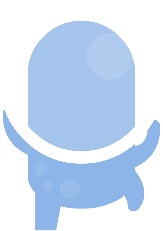 Blue alien