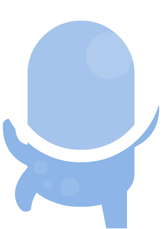 Blue alien
