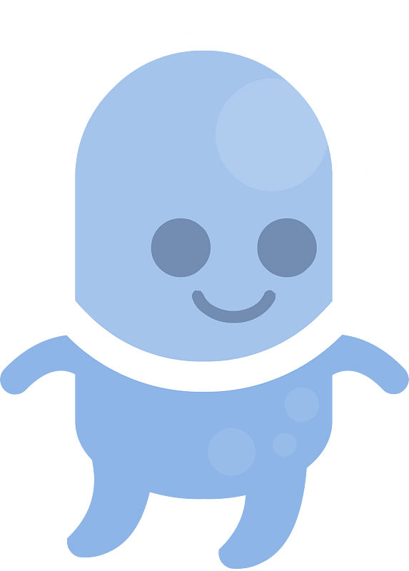 Blue alien