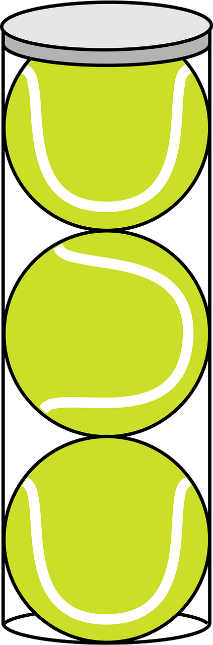Tennis Balls in a Canister