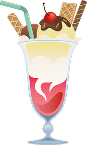 Iskrem sundae