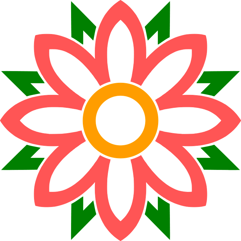 Red Flower Design