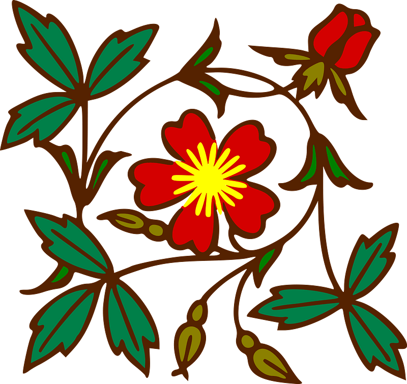 花柄