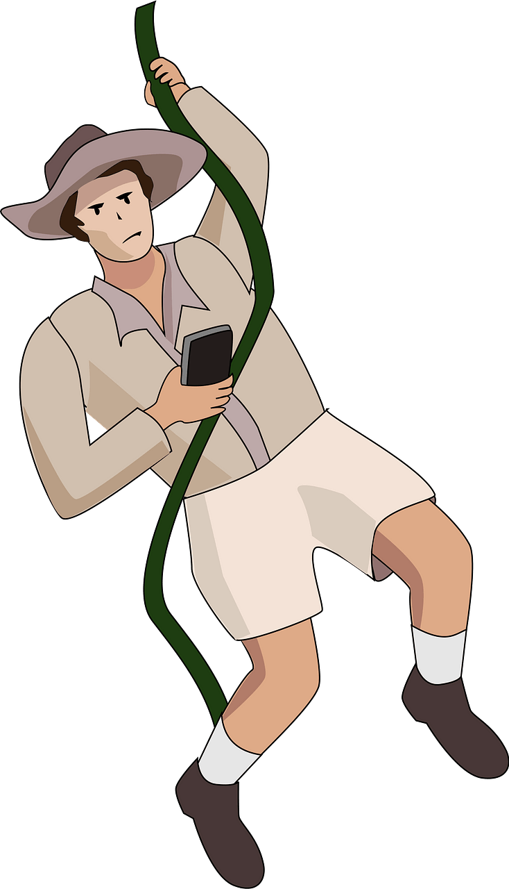 Mobile Adventure Dude - Light Skin Tone