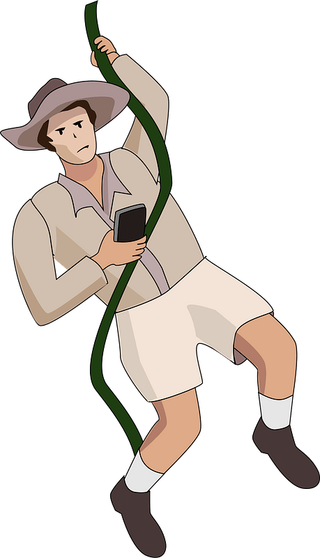 Mobile Adventure Dude - Light Skin Tone