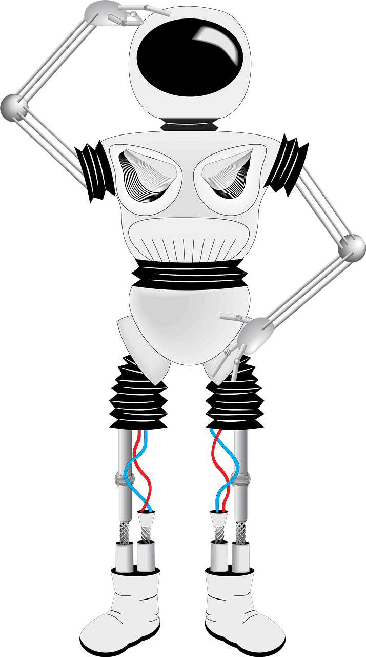 Robot - Black and White
