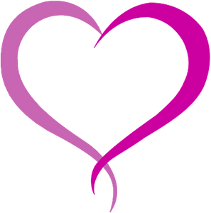 Pink Ribbon Heart