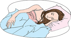Sleeping woman