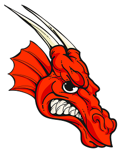 Red Dragon Head