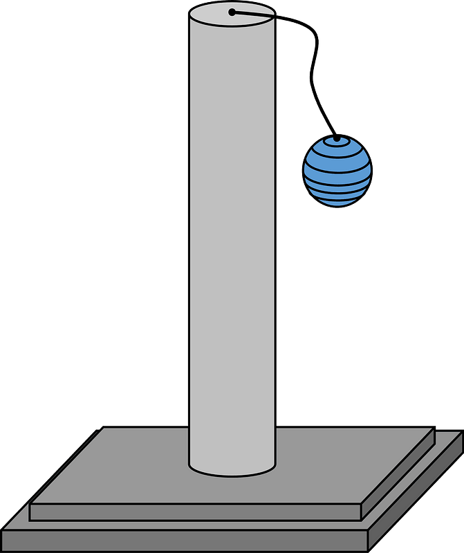 Cat Toy Scratching Post