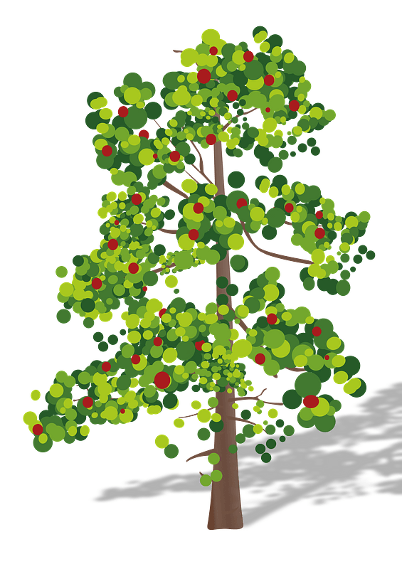 Tree with Flowers