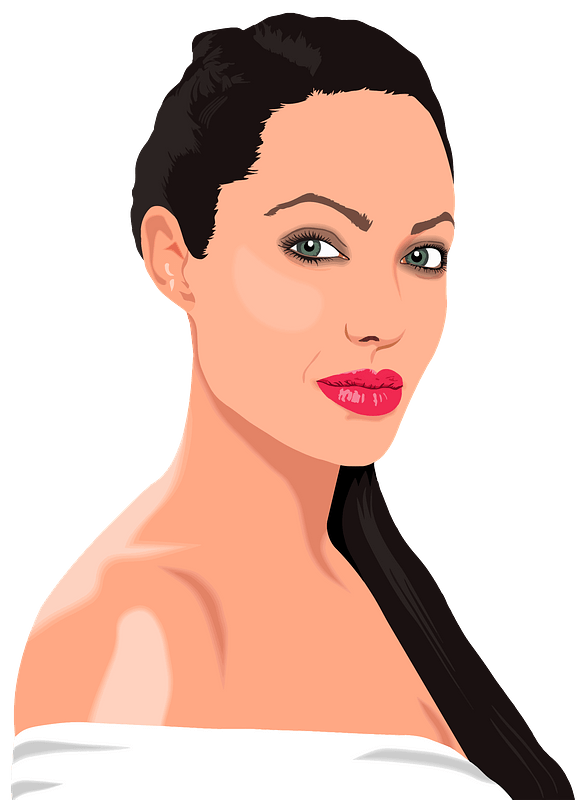 Angelina Jolie Portrait