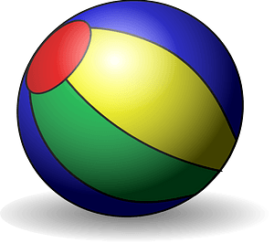 Colorful Beach Ball