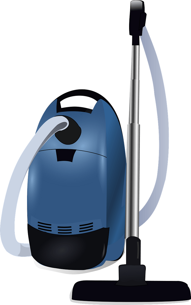 Blue Vacuum Cleaner