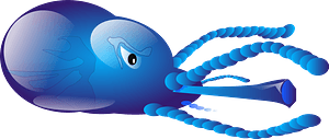 Blue Sea Creature