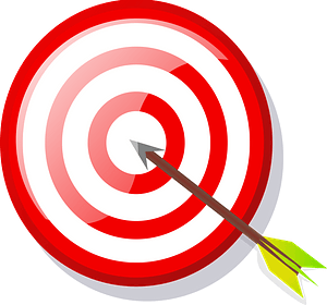 Target with Arrow