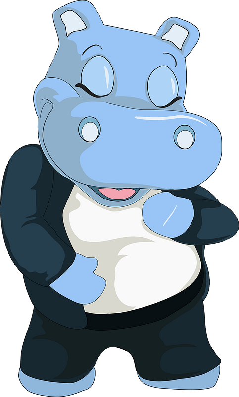 Anthropomorphic Hippo