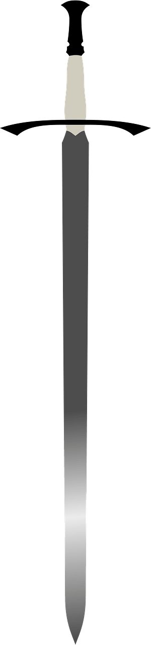 Celtic Sword - Black and White