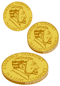 Gold Coin for Plotter