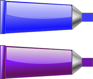 Color Tube - Blue and Purple