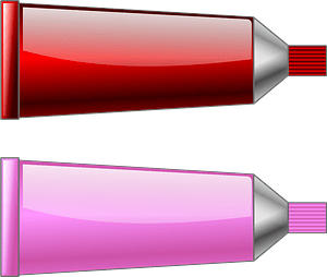 Color Tubes - Red and Pink