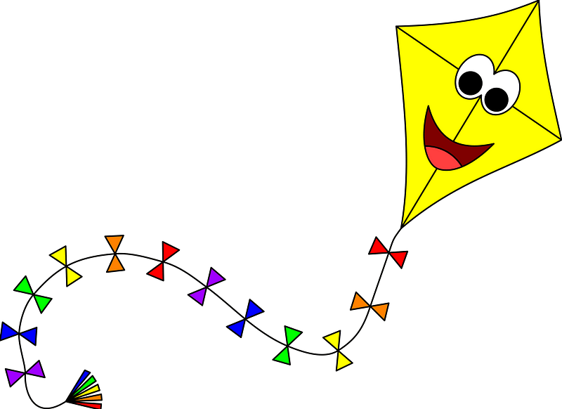 Colorful Anthropomorphic Kite