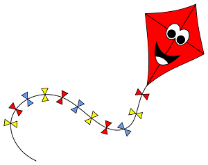 Colorful Anthropomorphic Kite