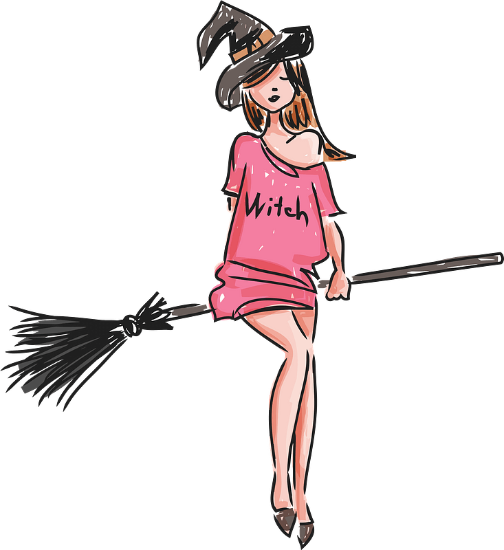 Cute Young Witch