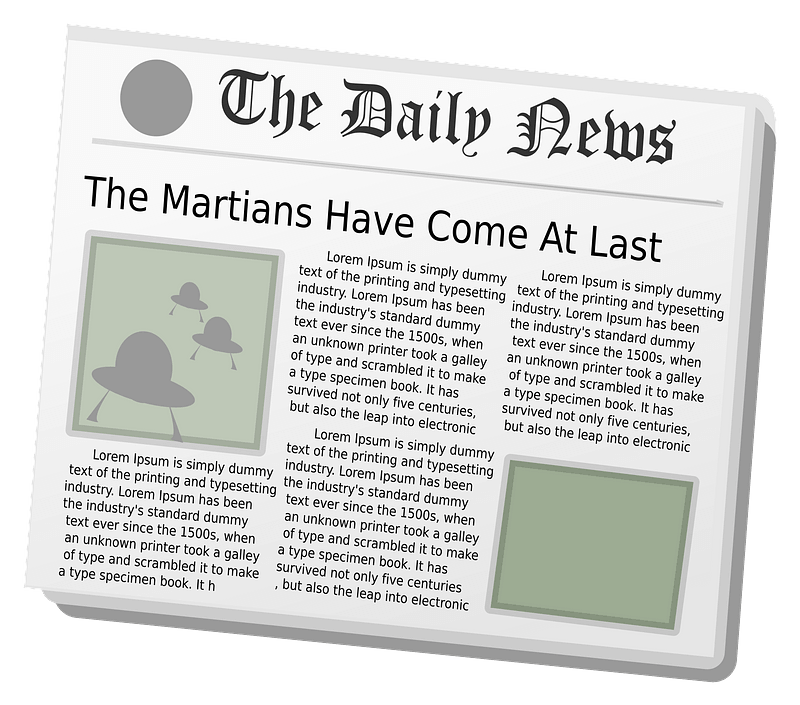 Daily News Aliens  Wildchief