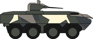 DefTech AV8 amphibious armoured vehicle