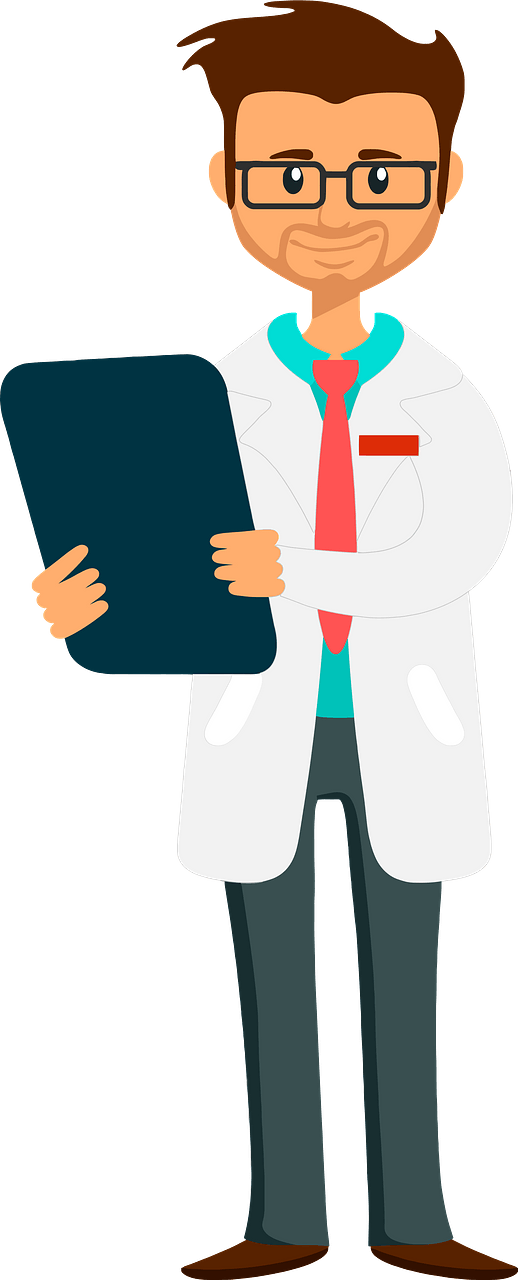 Doctor Holding Clipboard