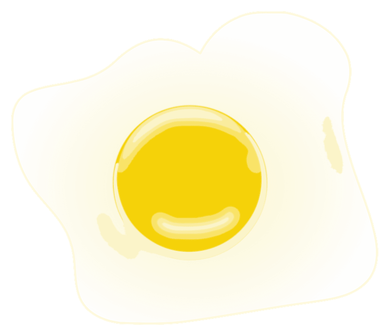 Fried eggs