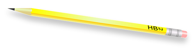 Yellow pencil