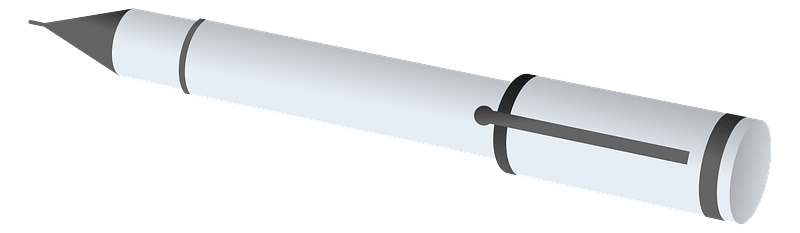 Fine Tipped White Pen