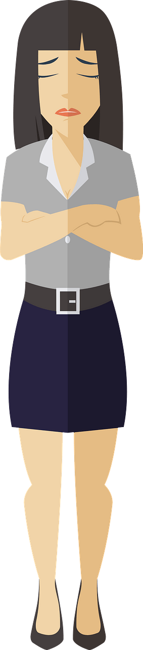 Flat Shaded Business Woman 5