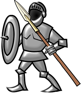 Full Plate Armor Spear